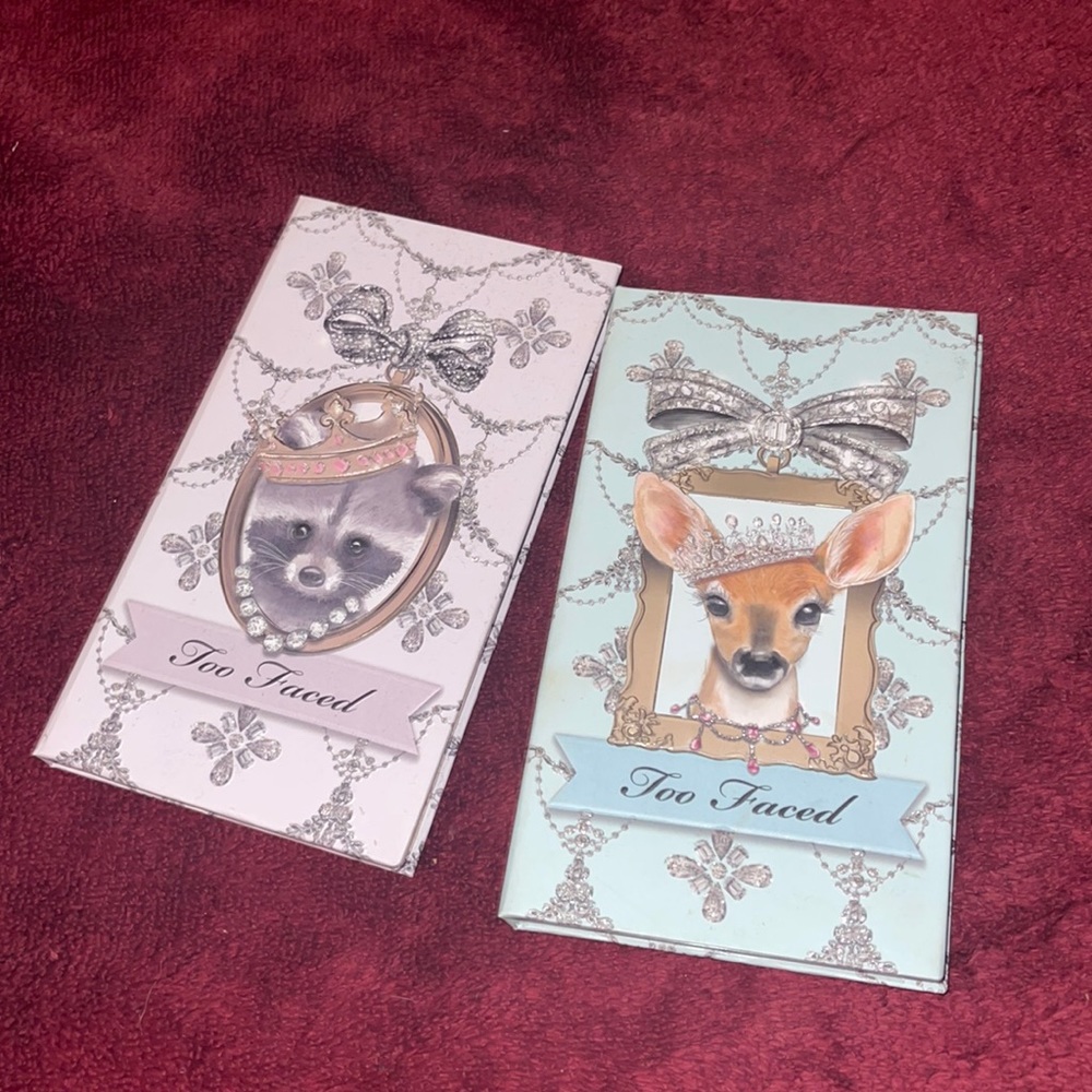 TOO FACED Christmas palettes